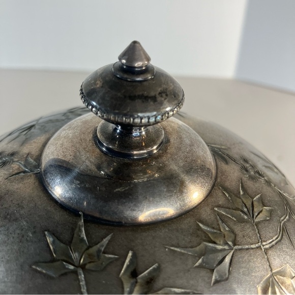 Vintage Silver Plated Butter Dish - Picture 6 of 9